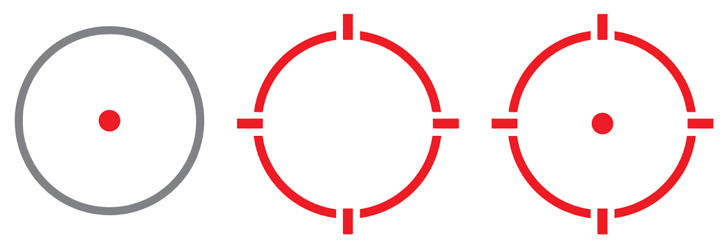 MP-SERIES MULTIPLE RETICLE RED DOT OPTIC SIGHT