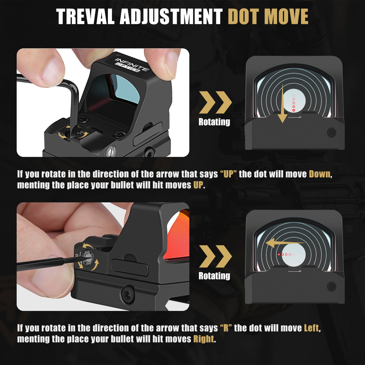 MP-SERIES X MULTI RETICLE RED DOT OPTIC SIGHT